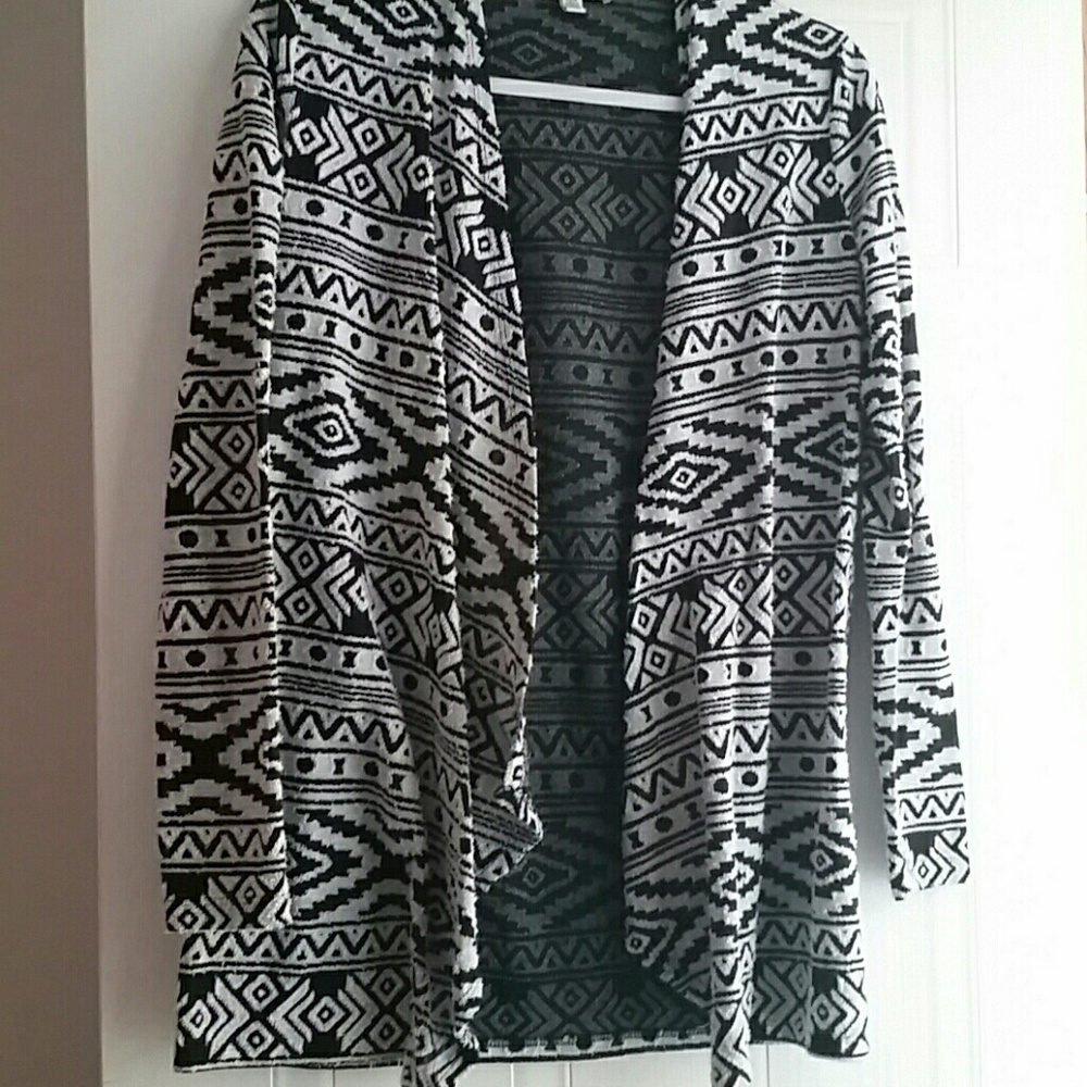Black & White Cardigan